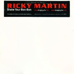 Ricky Martin : Shake Your Bon-Bon (12", Promo)