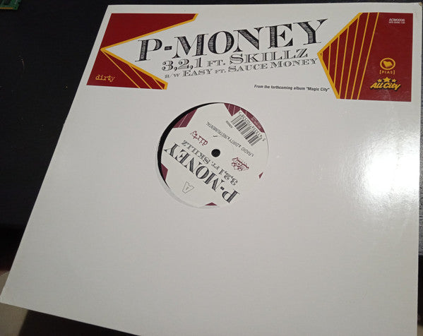 P-Money : 3, 2, 1 / Easy (12")