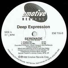 Deep Expression : Serenade (12")