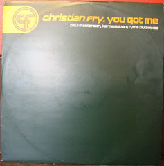 Christian Fry : You Got Me (12", Promo)