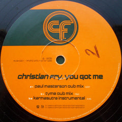 Christian Fry : You Got Me (12", Promo)