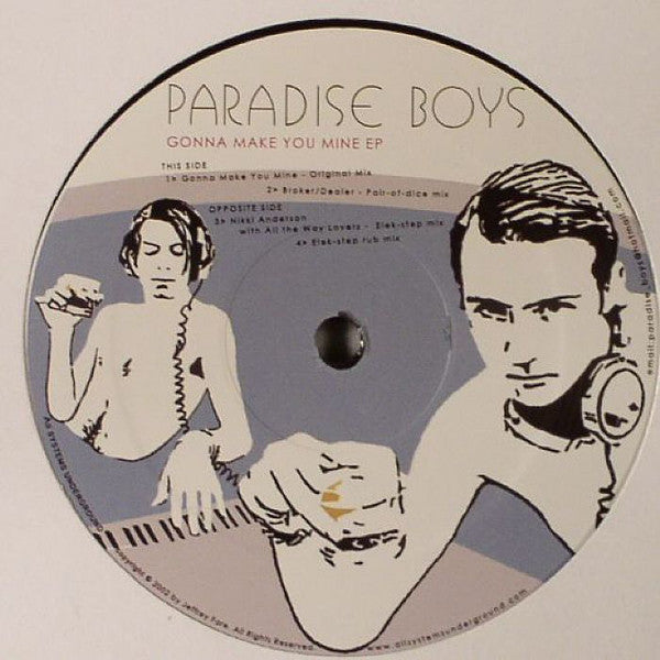 Paradise Boys : Gonna Make You Mine E.P. (12")