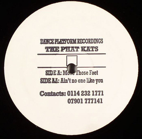 The Phat Kats : Move Those Feet (12", Promo, W/Lbl)