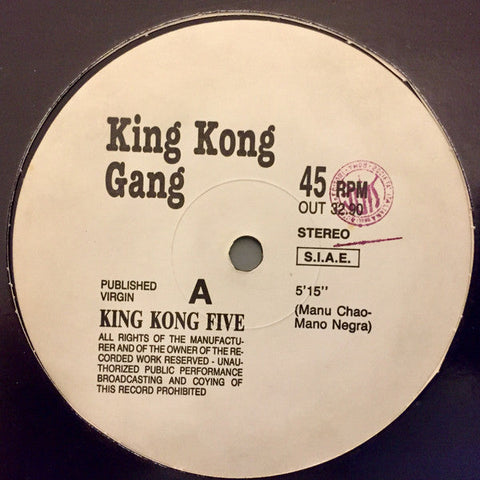 King Kong Gang : King Kong Five (12")