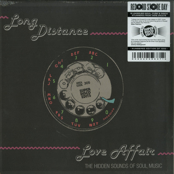Various : Long Distance Love Affair (The Hidden Sounds Of Soul Music) (2xLP, RSD, Comp, Ltd, Num)