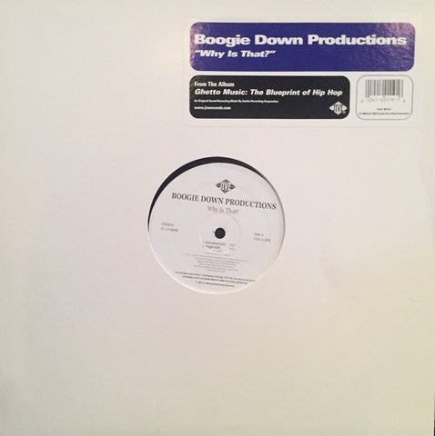 Boogie Down Productions : Why Is That? (12", RE)