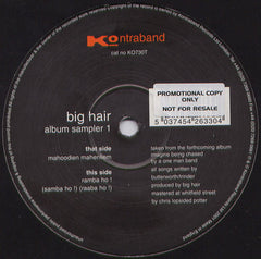 Big Hair : Album Sampler 1 (12", Smplr)