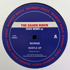 The Silver Rider / The Funk District : Fake News EP  (12", EP, Promo)