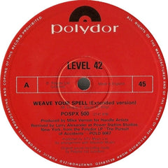 Level 42 : Weave Your Spell (12", Single)