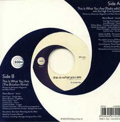 Mario Biondi : This Is What You Are (7", Single)