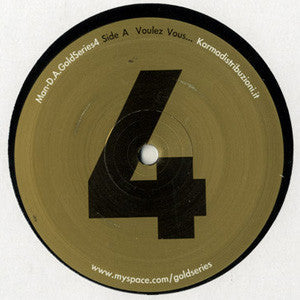 Man-D.A. : Goldseries 4 (12", Ltd)