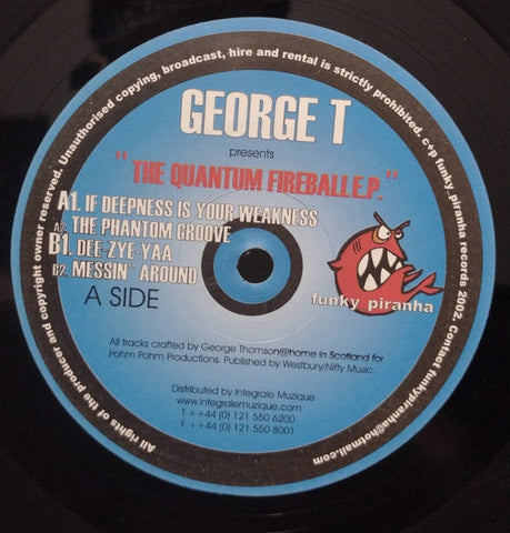 George T : The Quantum Fireball E.P. (12", EP)