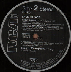 Evelyn King : Face To Face (LP, Album)