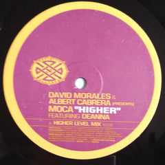 David Morales & Albert Cabrera Presents Moca Featuring Deanna : Higher (2x12")