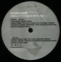 DJ Premier : Rare & Unreleased Joints Vol. 1 (2xLP, Comp, Unofficial)