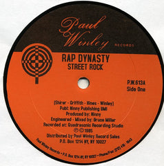 Rap Dynasty : Street Rock (12", RE)