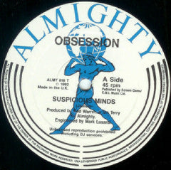 Obsession : Suspicious Minds (12")