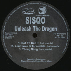 Sisqo : Unleash The Dragon (2x12", Advance, Promo)