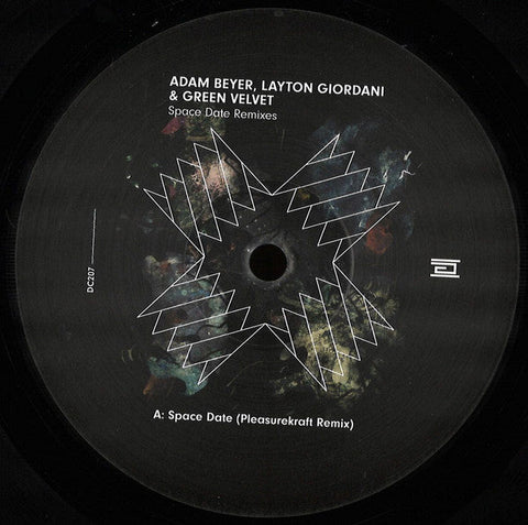 Adam Beyer, Layton Giordani & Green Velvet : Space Date Remixes (12")