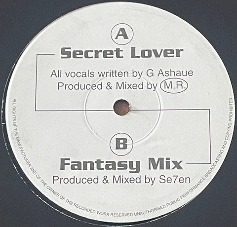 M.R.* & Se7en (2) : Secret Lover (12")