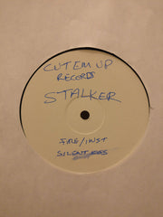 Stalker (46) : Fire / Silent Kiss (12", Promo, W/Lbl)