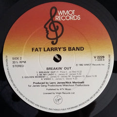 Fat Larry's Band : Breakin' Out (LP, Album)