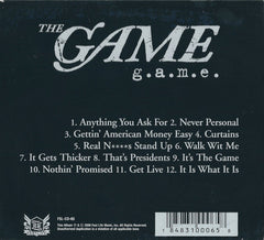 The Game (2) : G.A.M.E. (CD, Album, Dig)