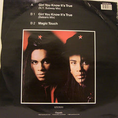 Milli Vanilli : Girl You Know It's True (12", Single)