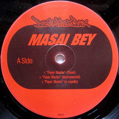 Masai Bey : Paper Mache (12", Single)