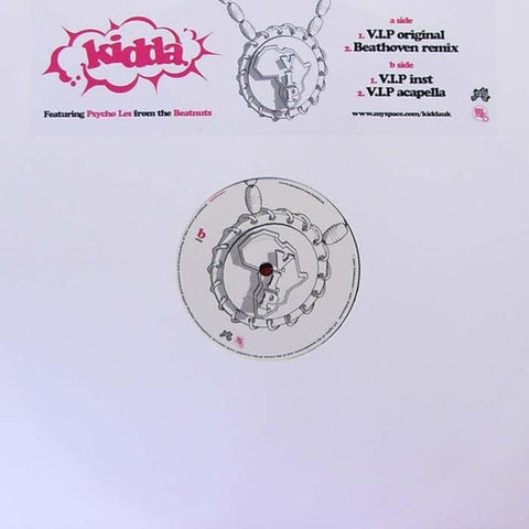 Kidda Featuring Psycho Les : V.I.P. (12")