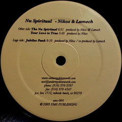 Nikos & Lamech : The Nu Spirituals (12")