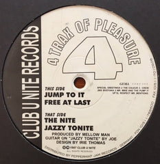 Mellow Man : 4 Trax Of Pleasure (12")