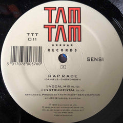 Sensi (2) : Rap Race / I Am What I Am (12")