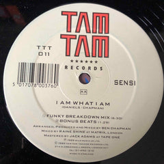 Sensi (2) : Rap Race / I Am What I Am (12")