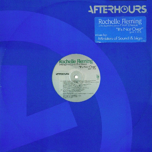 Rochelle Fleming : It's Not Over (12", 1/2)