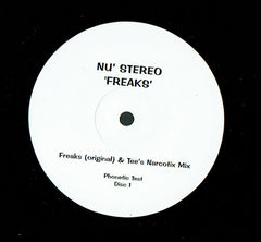 Nu' Stereo : Freaks (Disc 1) (12", TP)
