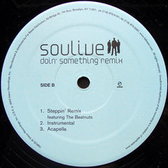 Soulive : Doin Something (Remix) (12")