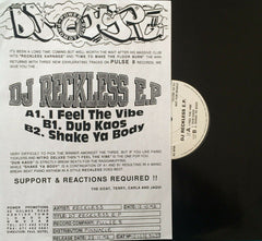 DJ Reckless : I Feel The Vibe (12", Promo)