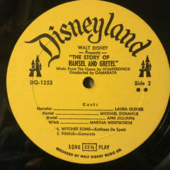 Humperdinck* / Marni Nixon, Sally Sweetland, Kathleen De Spain / Camarata* : The Story Of Hansel And Gretel (LP)