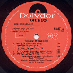 Ella Fitzgerald : Sunshine Of Your Love (LP, Album, Gat)