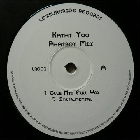 Kathy Yoo : Stay Out Of My Way! (12")