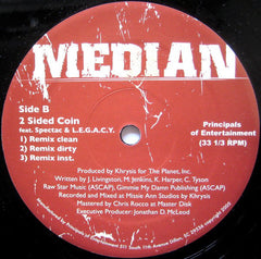 Median : Comfortable / 2 Sided Coin (Remix) (12")