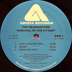 The Headhunters : Survival Of The Fittest (LP, Album, RE)