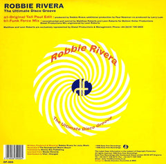 Robbie Rivera : The Ultimate Disco Groove (12")