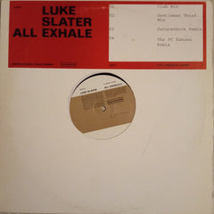 Luke Slater : All Exhale (2x12", Ltd, Promo)