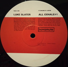 Luke Slater : All Exhale (2x12", Ltd, Promo)