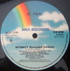 St. Paul : Intimacy (12", Single)
