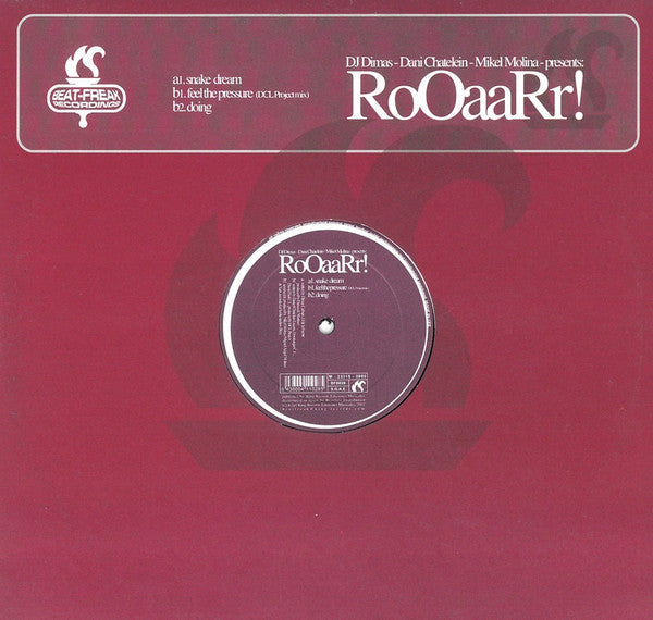 DJ Dimas*, Daniel Chatelain & Mikel Molina : Rooaarr! (12")