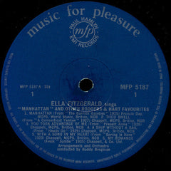 Ella Fitzgerald : Ella Fitzgerald Sings Rodgers & Hart (LP, Album, Mono, RE)