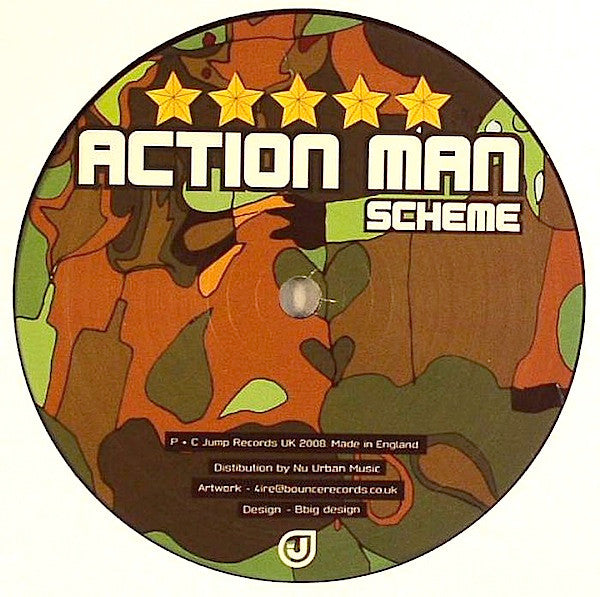 Scheme (4) / JnrBlue : Action Man / 1985 (12")
